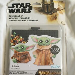 Disney Star Wars Mandalorian Bead Kit - Green and Tan